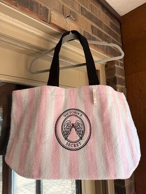 New Victoria’s Secret Terry Cloth Tote Beach Bag
